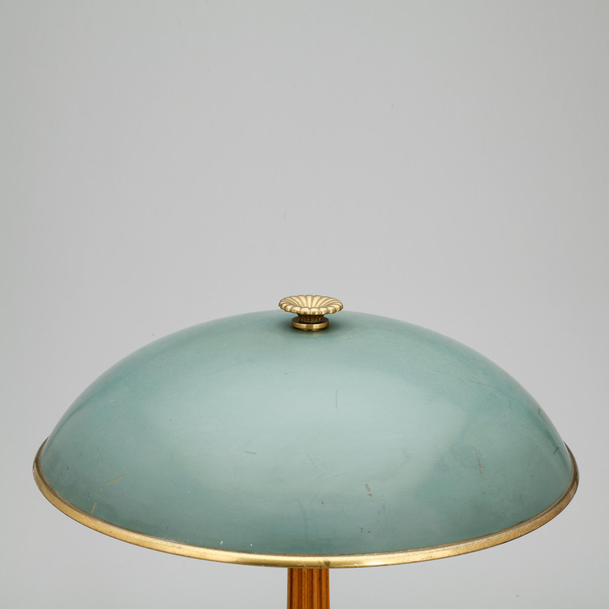 BORDSLAMPA, funkis, troligen Nordiska Kompaniet, 1930/40-tal.