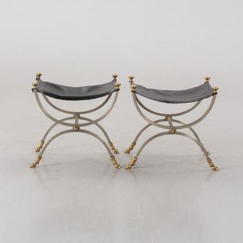 TABURETTER, ett par, 1900-talets andra hälft.