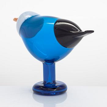 Oiva Toikka, a glass bird, signed O. Toikka Nuutajärvi.