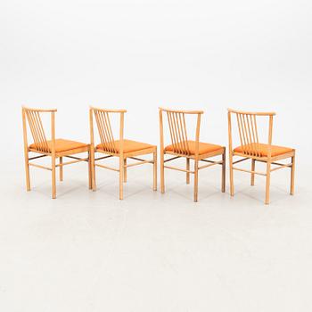 Erik Wörtz chairs 4 pcs "Lyran" for IKEA 1960s/70s.