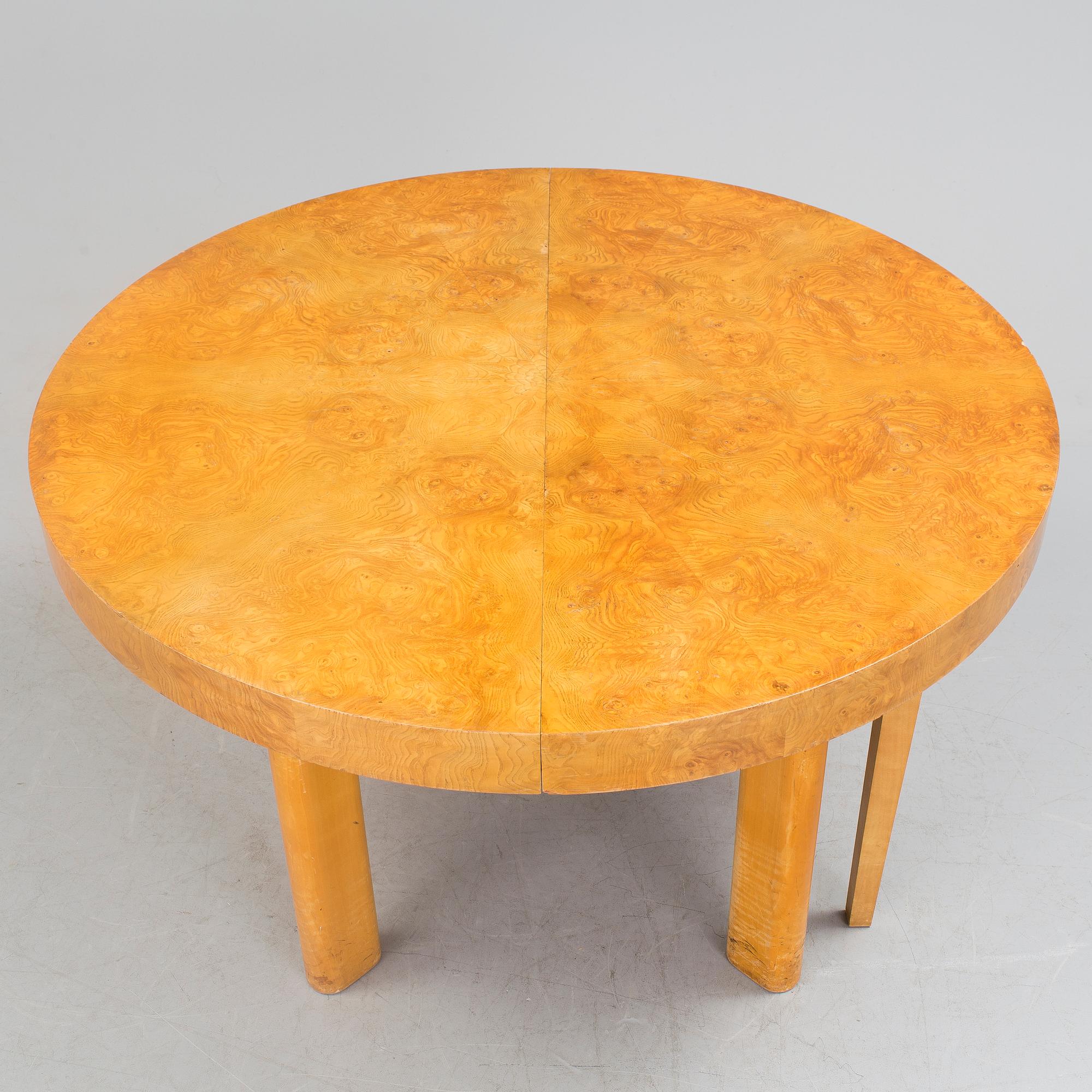 AXEL EINAR HJORTH, A "Birka" dining table by Axel Einar Hjort.