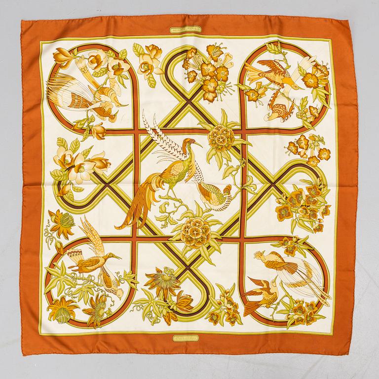 HERMÉS, "Caraibes", scarf,.
