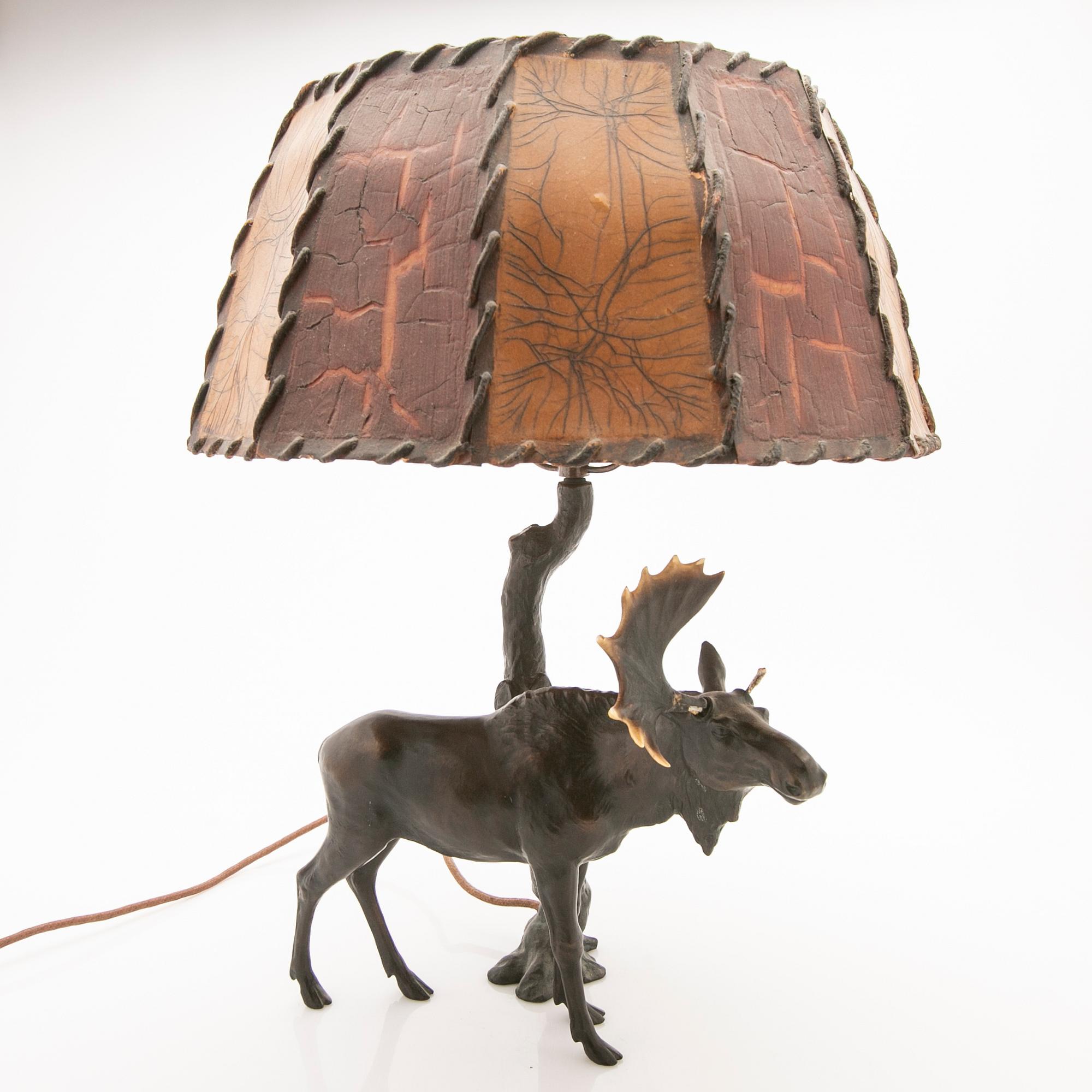 Table lamp, first half of the 20th century.