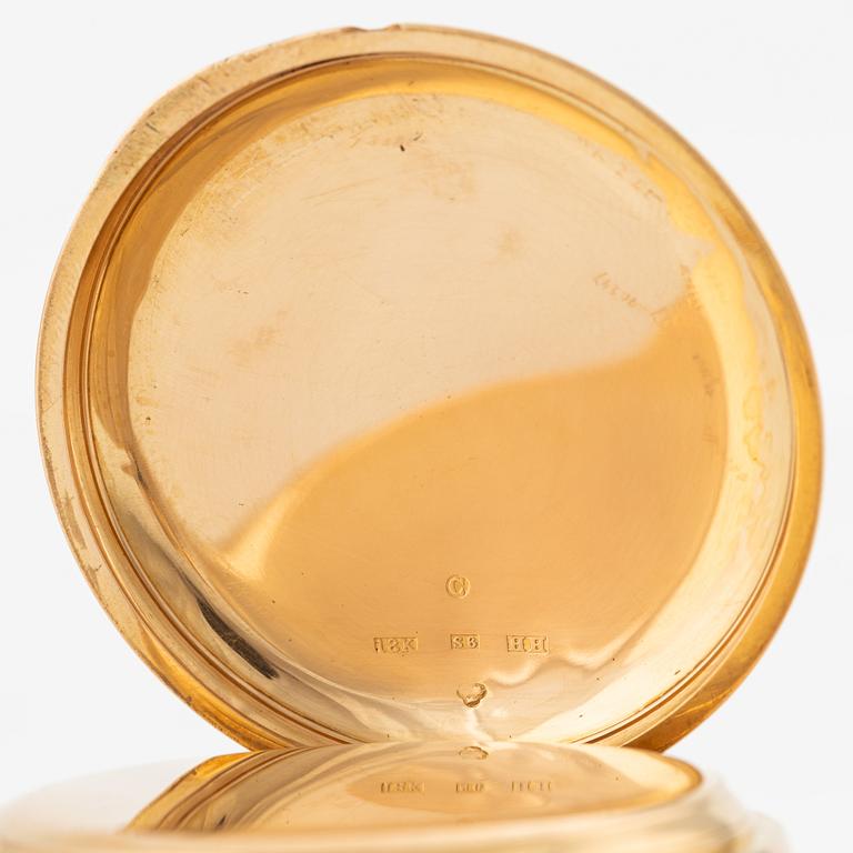 Halda, pocket watch, 49.5 mm.