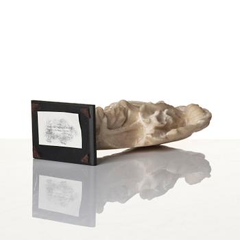 A Grand tour alabaster souvenir presumably 17th century.