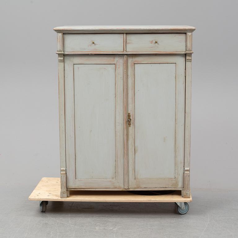 A painted sideboard, mid 19th Century.
