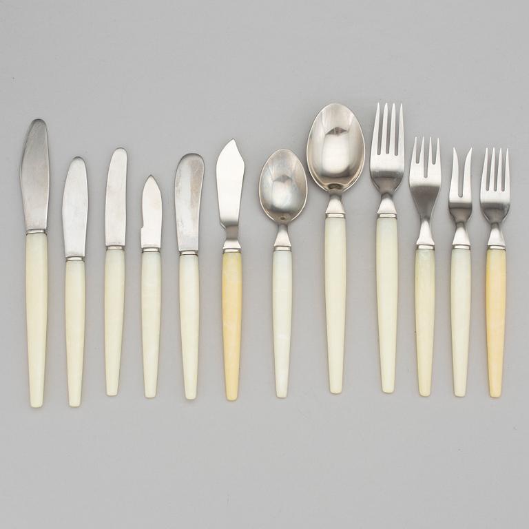 A 140 piece "Venus" cutlery set from Asni, denmark, mid 20th Century.