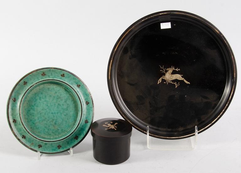 PARTI ARGENTA samt PERSTORP. 3 delar.