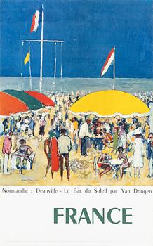 Kees van Dongen, "Normandie: Deauville - Le Bar du Soleil".