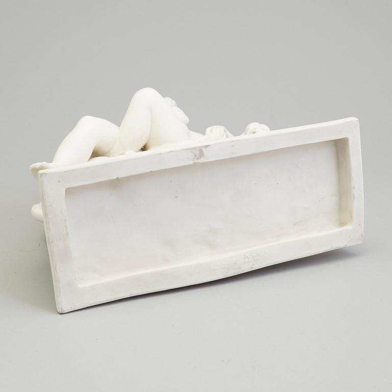 A parian sculpture 'Ariadne' from Gustafsberg, 1890.