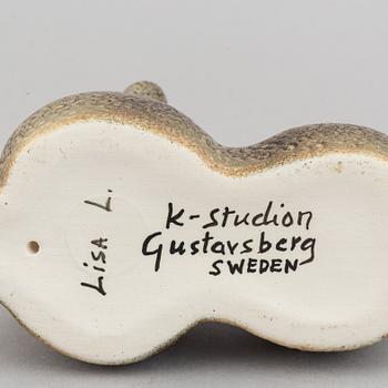 Lisa Larson, six stoneware figurines, for Gustavsberg and K-studion.