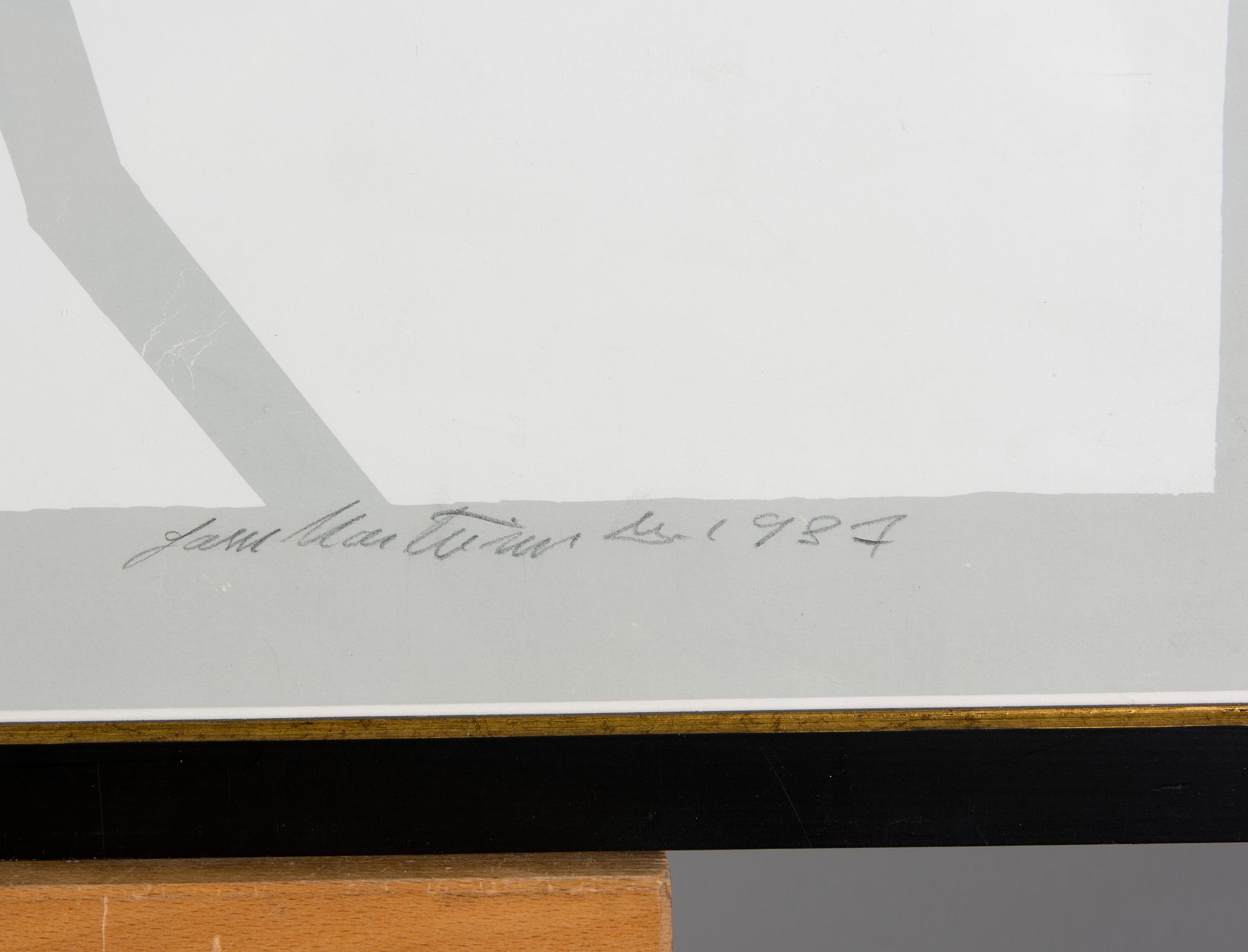 LASSE MARTTINEN, serigrafi, signerad, daterad 1987 och numrerad 350/E.A. 20.