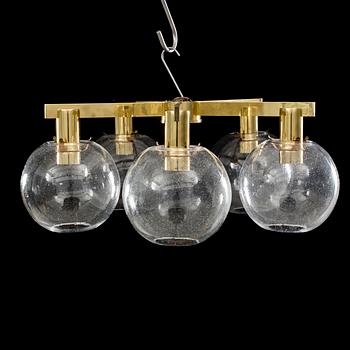 HANS-AGNE JACOBSSON, a a pair ceiling lamp, modell T 376/5 Markaryd second half of 20th century,