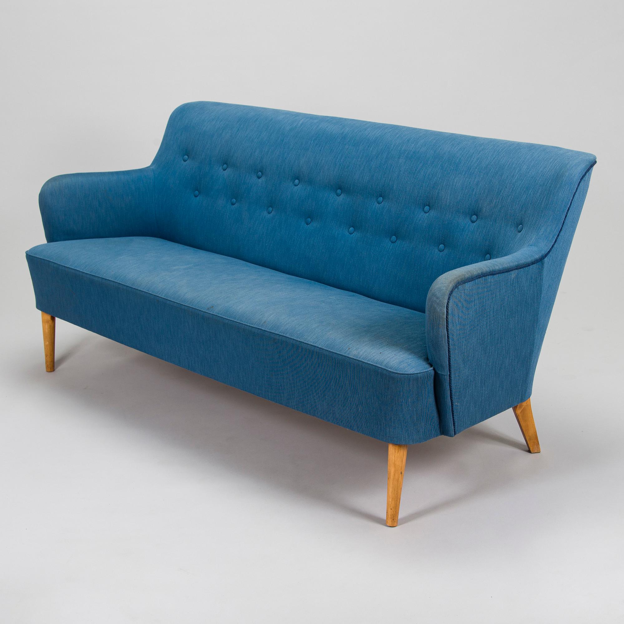 Sohva ja nojatuoli, 1900-luvun puoliväli.