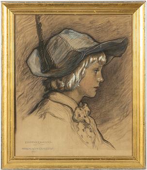 Margherita Kronberg, Brother Staffan dressed as a prince.
