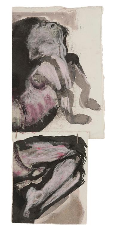 Marlene Dumas, "Two Parts".