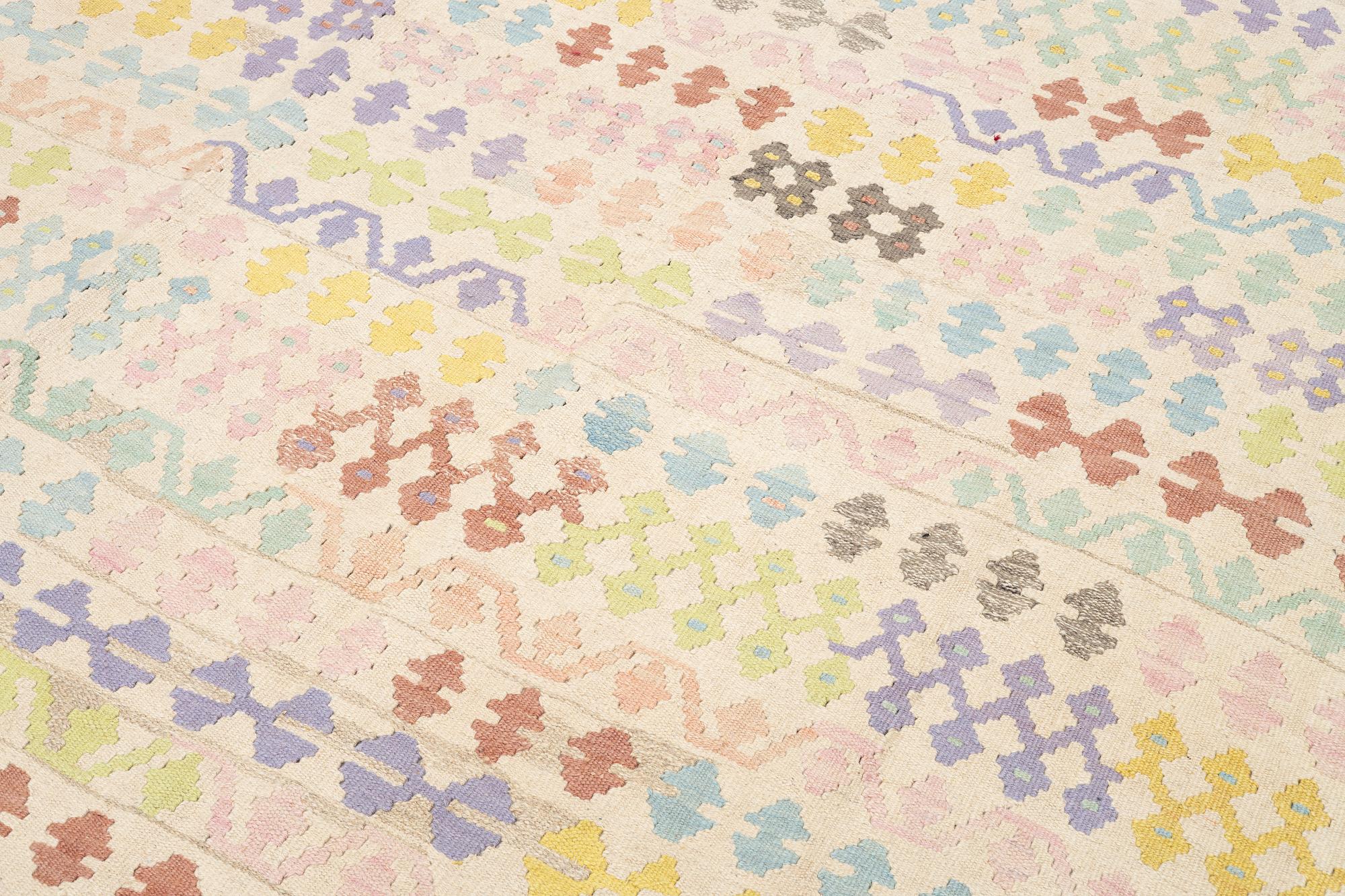 A Kelim rug, c. 203 x 203 cm.