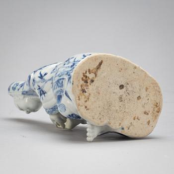 FIGURIN, porslin. Kina, 1800-tal.