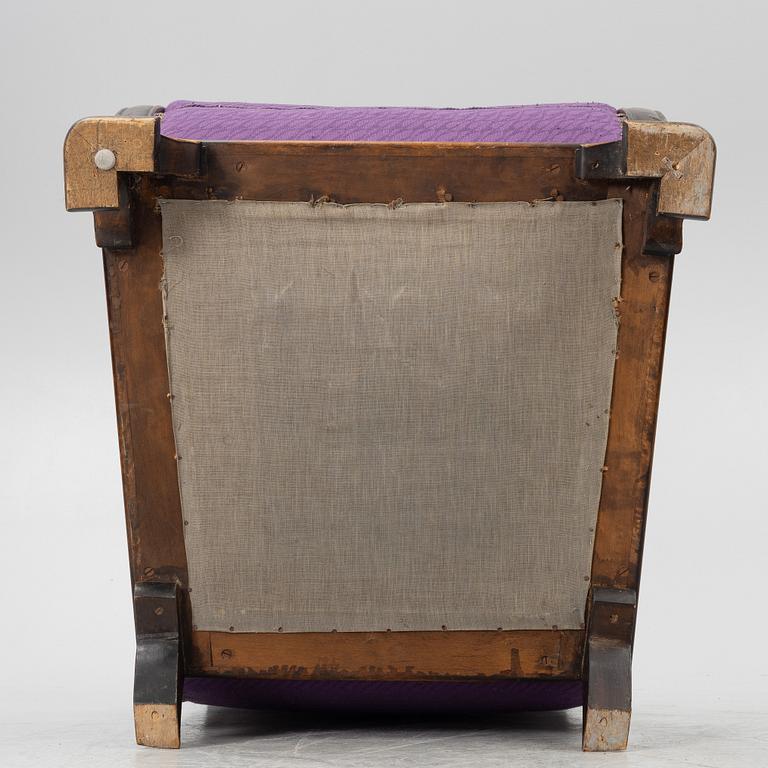 Fåtöljer, ett par, 1900-talets första hälft.