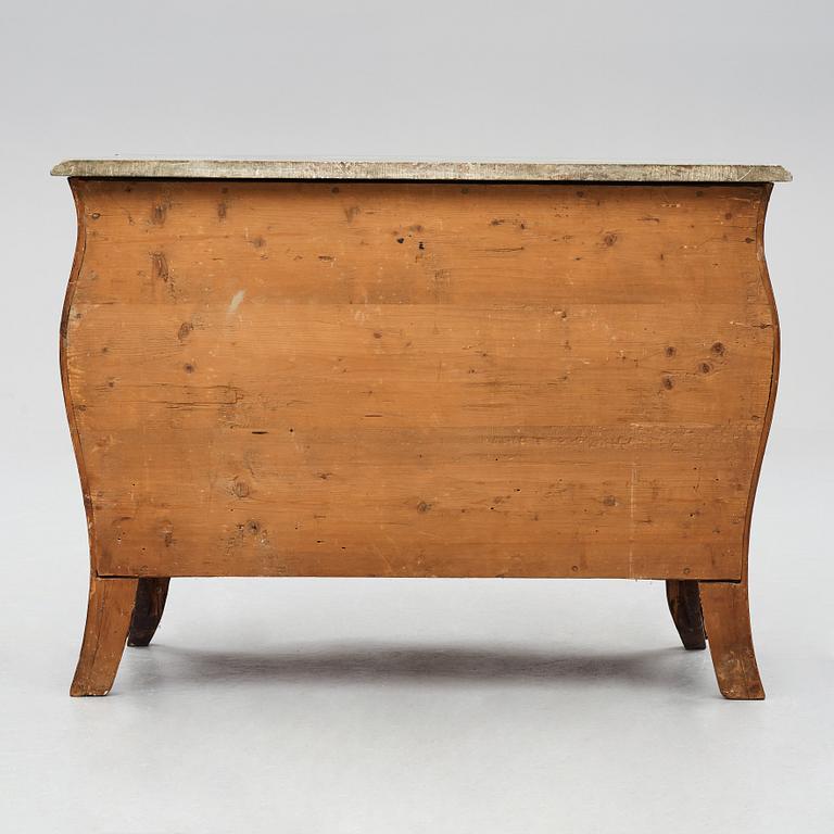 A Swedish Rococo commode by J Noraeus.