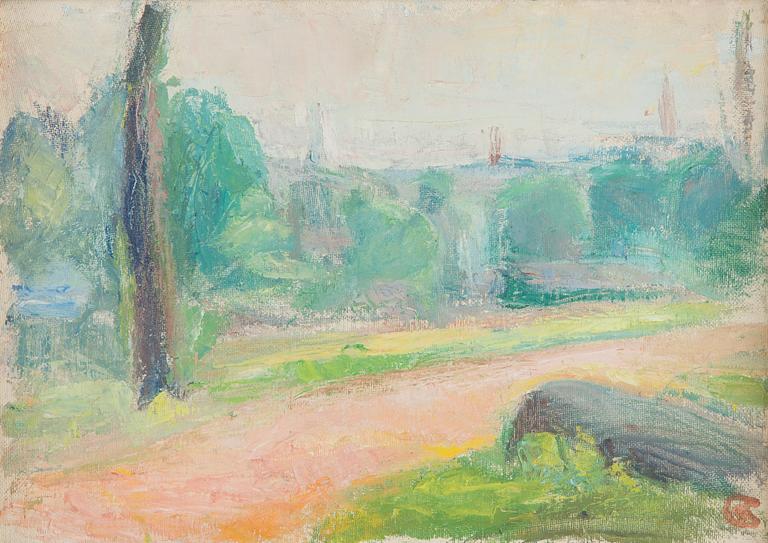 Sigrid Schauman, Park view.