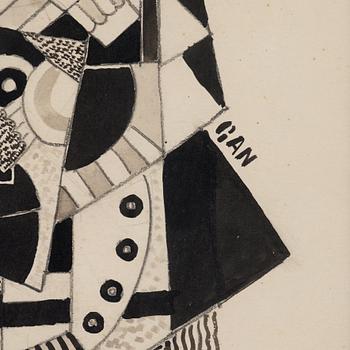 Gösta Adrian-Nilsson, Book, "Gösta Adrian-Nilsson" by Nils Lindgren, with original drawing by GAN.