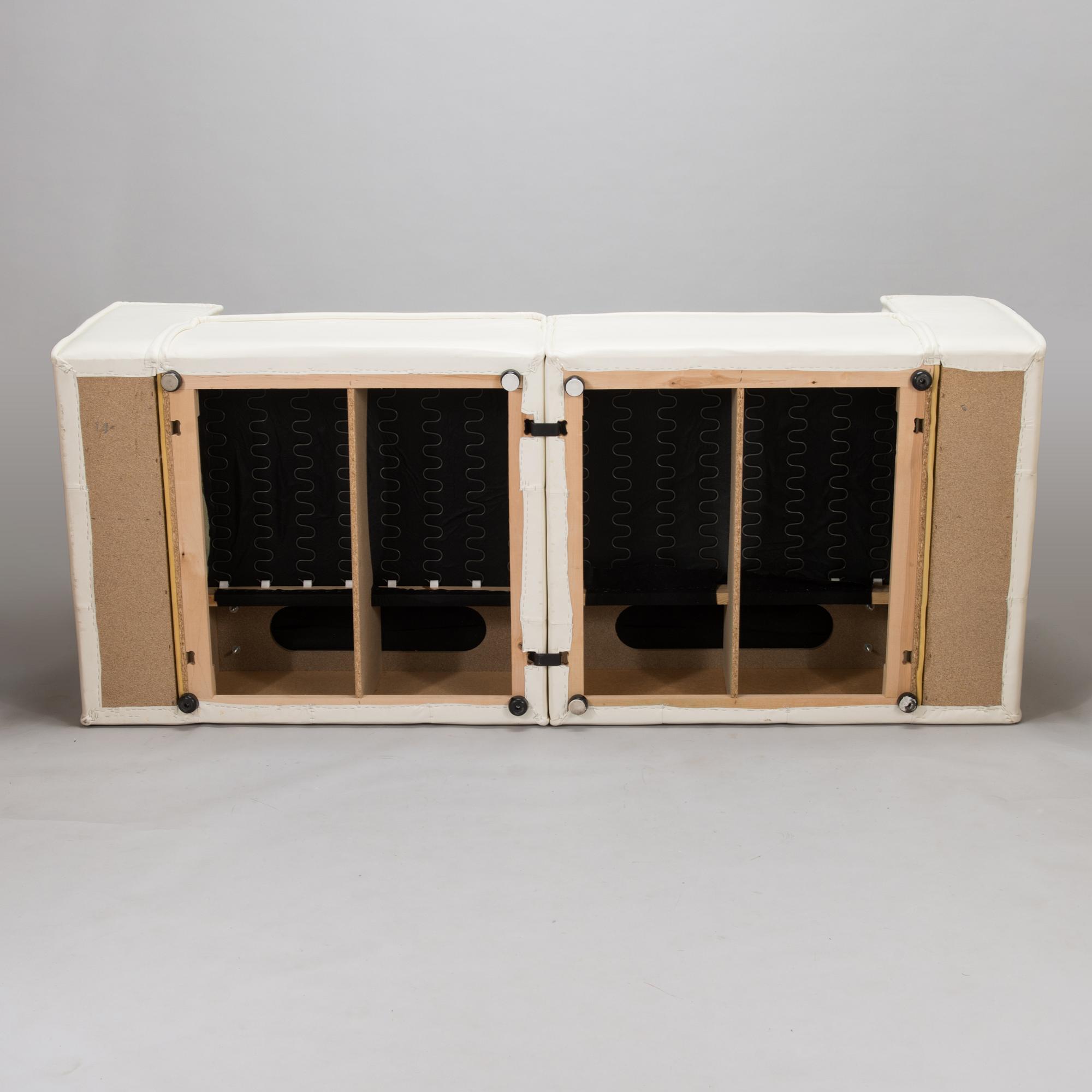 A 'Carmo' sofa by Bo Concept, design Anders Nørgaard.