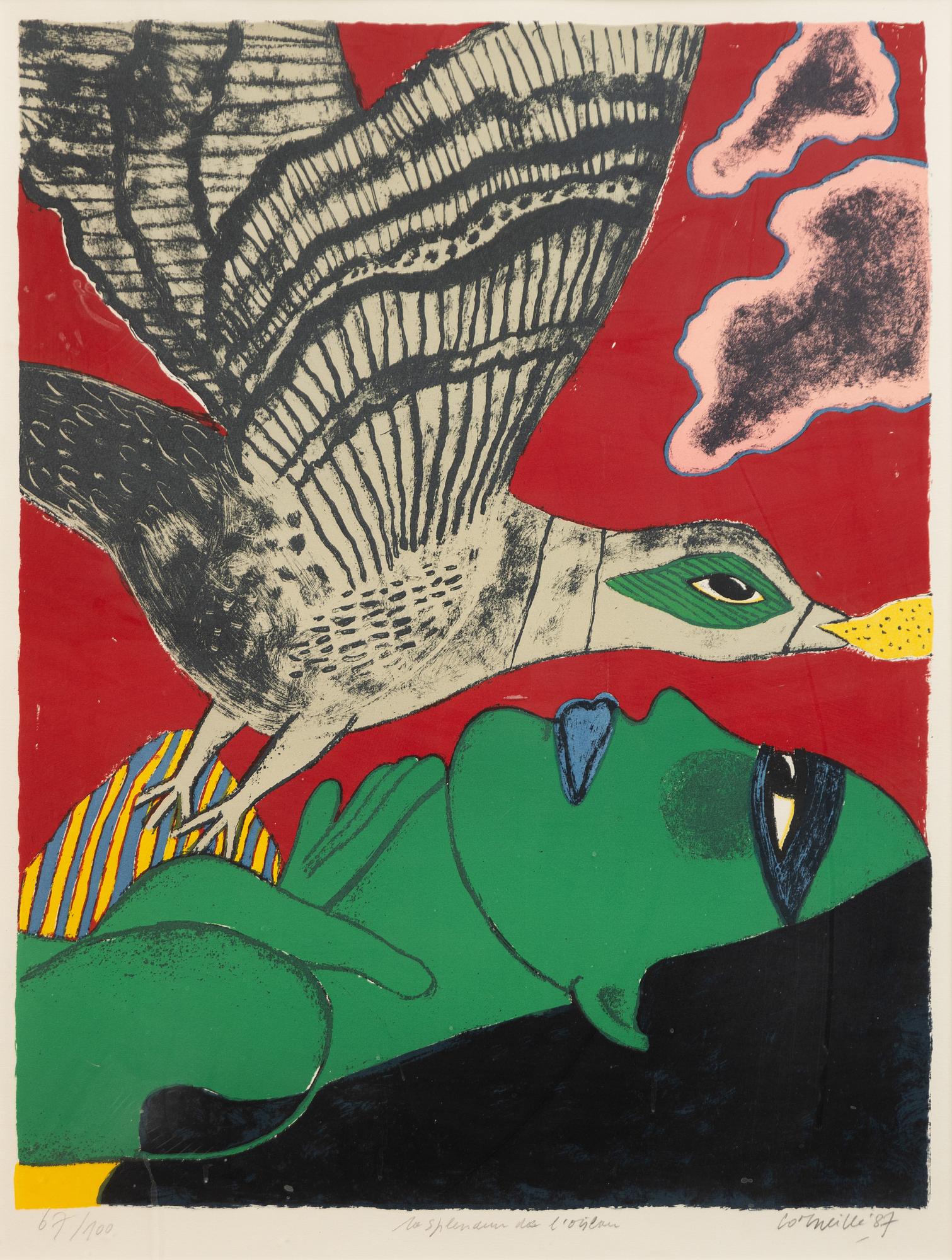 Beverloo Corneille, "La splendeur I'oiseau".