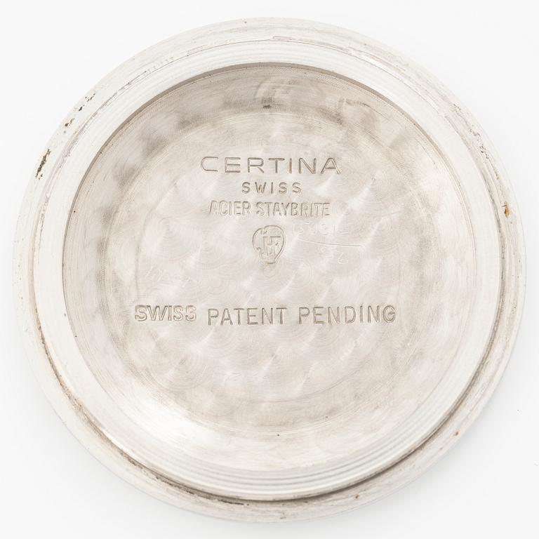 Certina, DS, "Patent Pending", "1st gen", armbandsur, 36 mm.