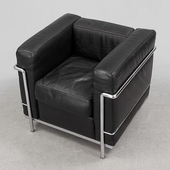 LE CORBUSIER, fåtölj, "LC2", Cassina.