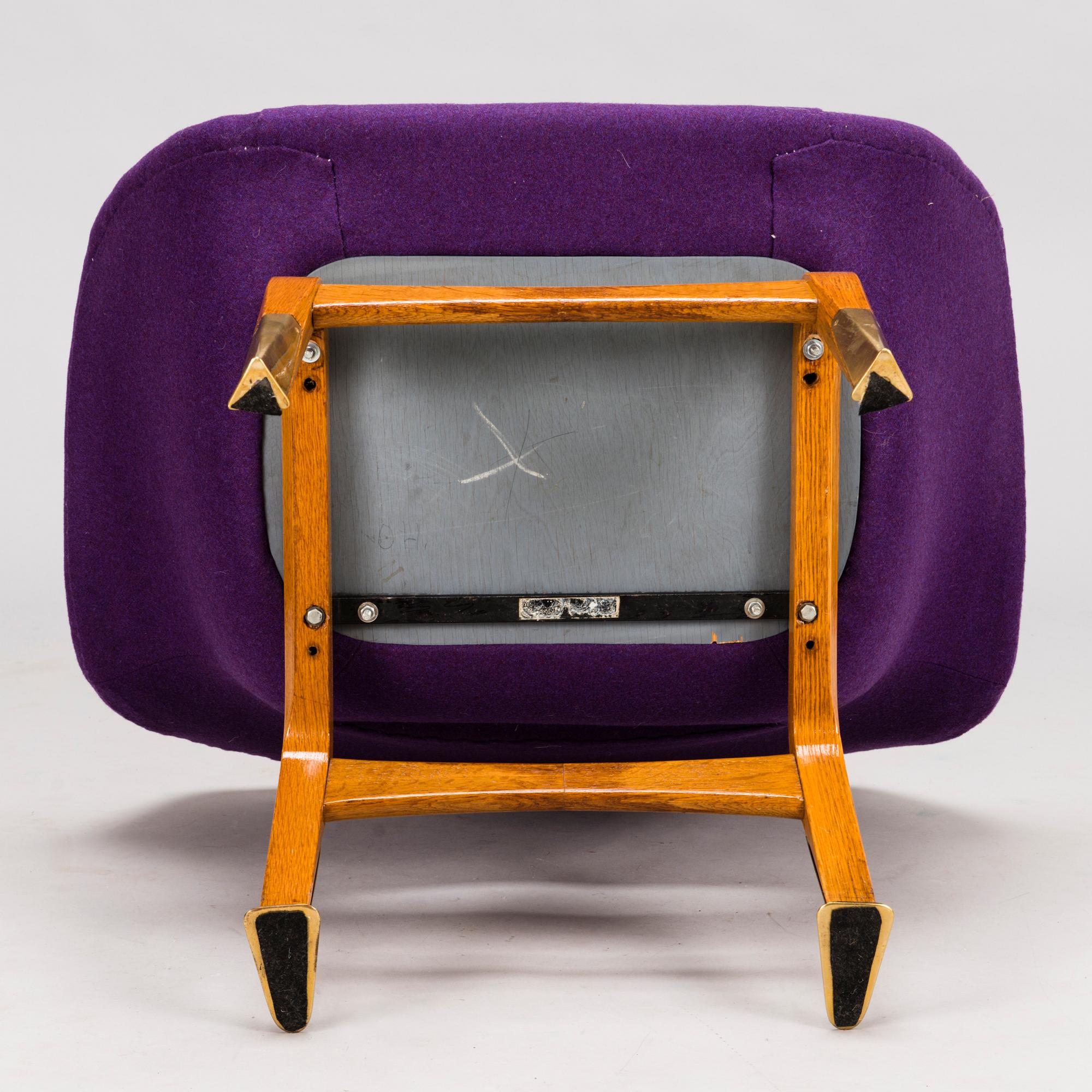 ILMARI TAPIOVAARA, an early 1960s 'Marski' armchair for Asko/Sarvis Oy Finland.