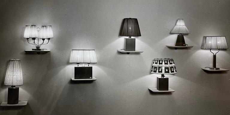 Bertil Brisborg, a table lamp, "NK-Hantverk", Nordiska Kompaniet, 1940s.