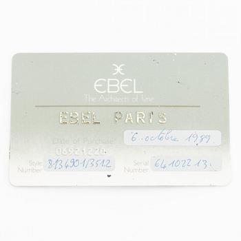 Ebel, Sport Classic, kronograf, armbandsur, 38 mm.