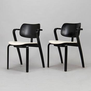 Ilmari Tapiovaara, a set of six 1960s 'Aslak' armchairs for Asko, Finland.