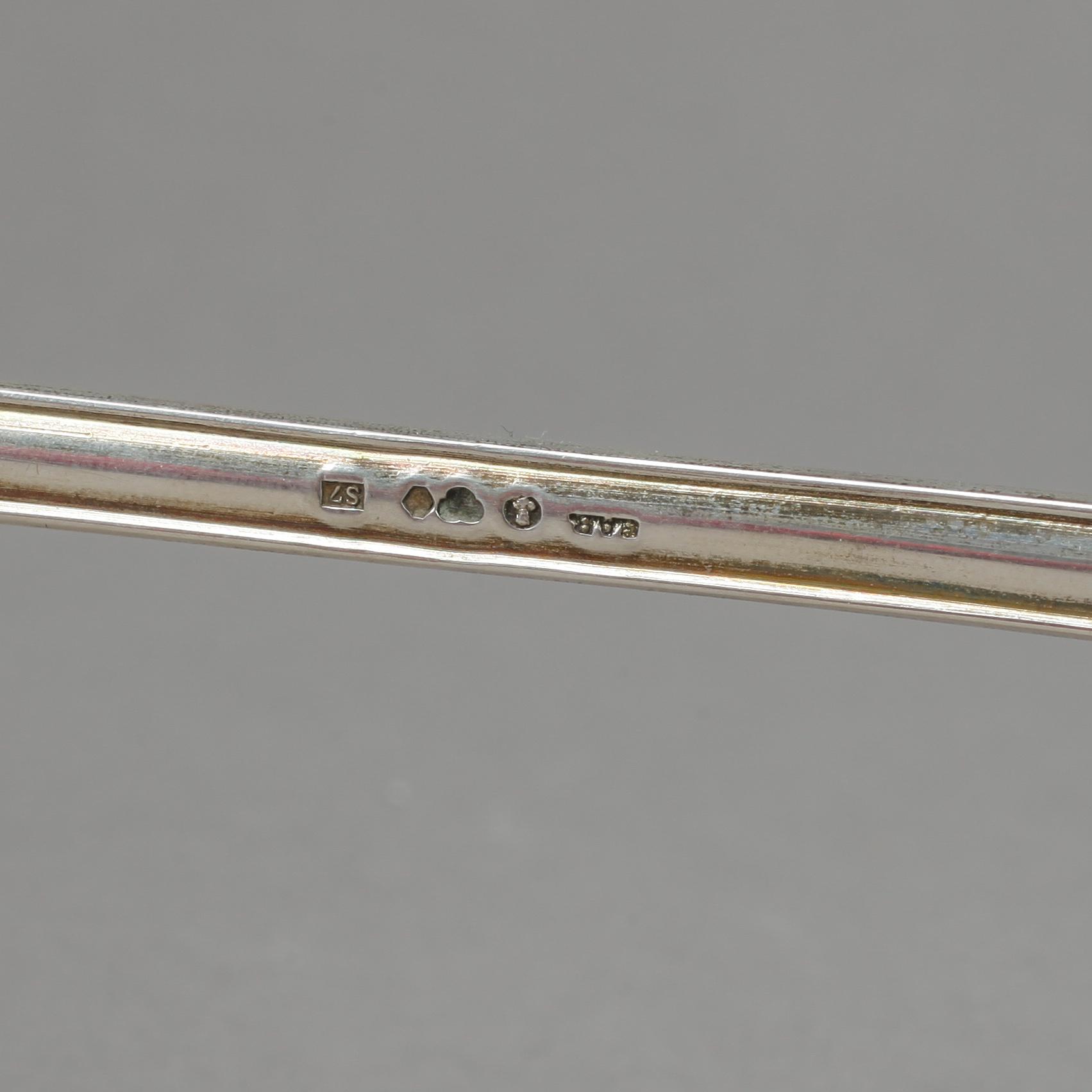 SOPPSLEV, silver, GAB, Stockholm, 1920. Vikt ca 162g.