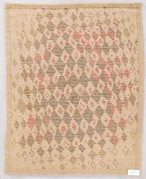 Kirsti Ilvessalo, ryijy, malli Suomen Käsityön Ystävät. Noin 155 x 120 cm.