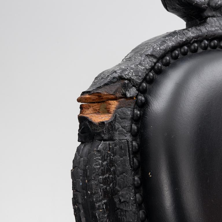 Maarten Baas, ten 'Smoke Dining Chair, Moooi, Netherlands, after 2002.