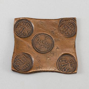 A Swedish copper plate money 1739.