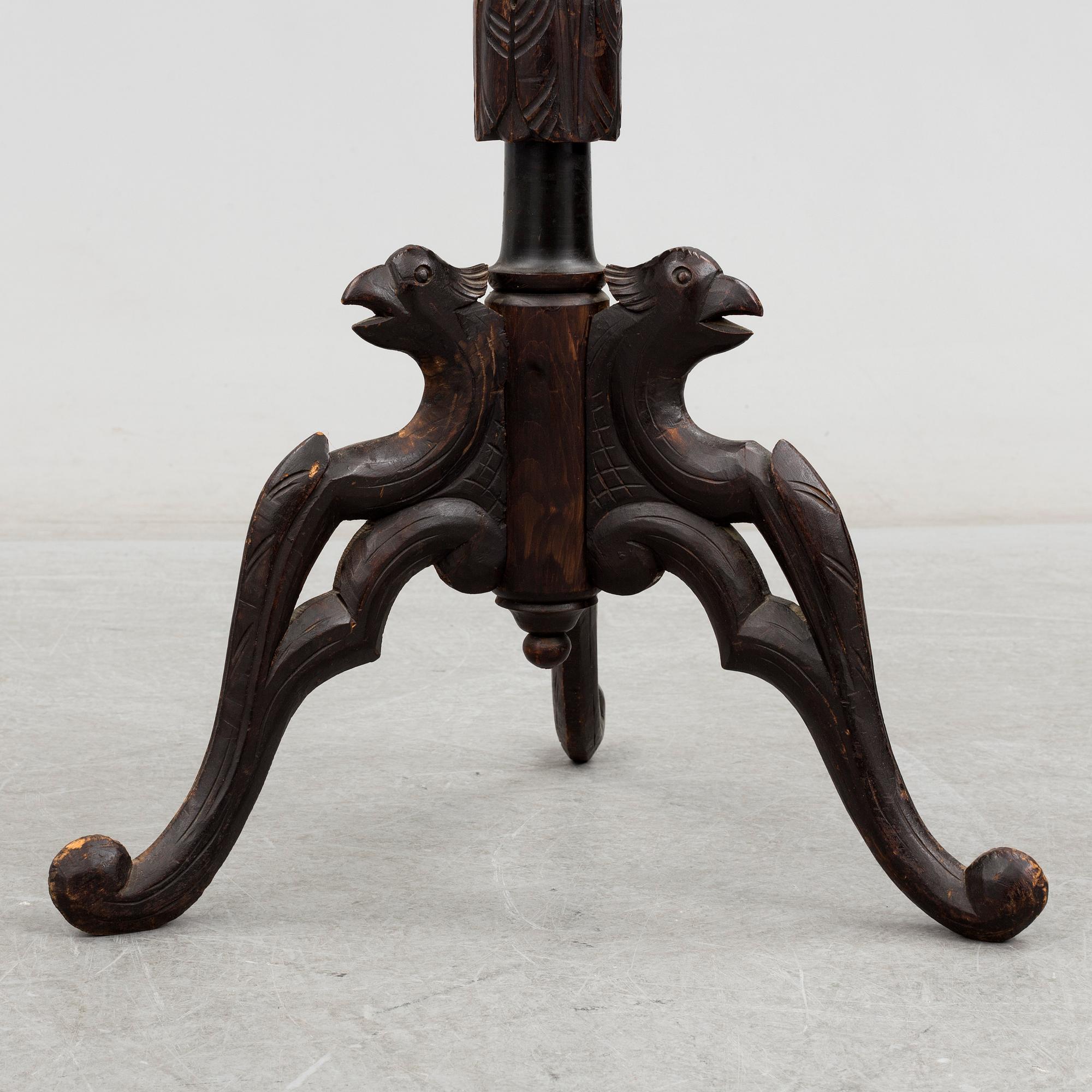 PIEDESTAL / BORD, barockstil, 1900-tal.