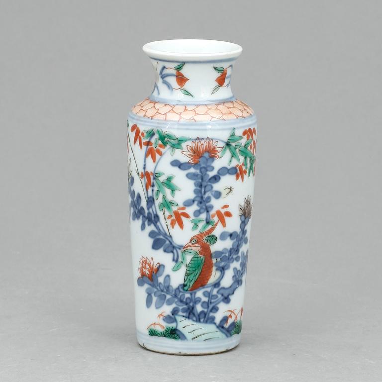 VAS, porslin, Kina, Qing dynasti.