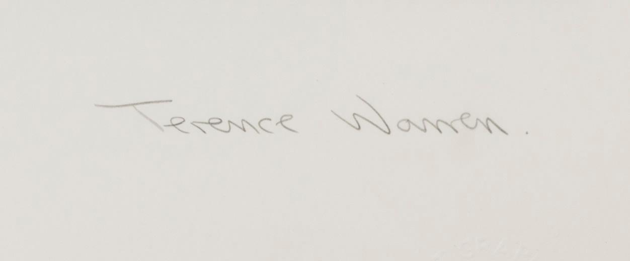TERENCE WARREN, serigrafi, signerad och numrerad 32/110.