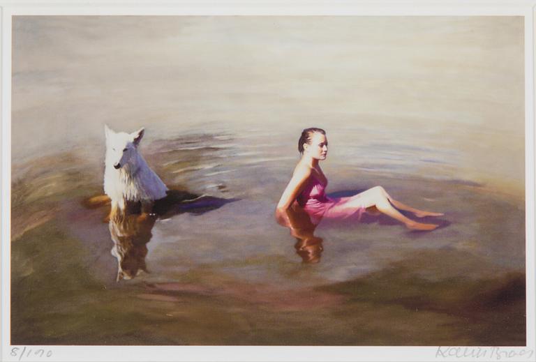 KARIN BROOS, gicléetryck signerat och numrerat 8/190.