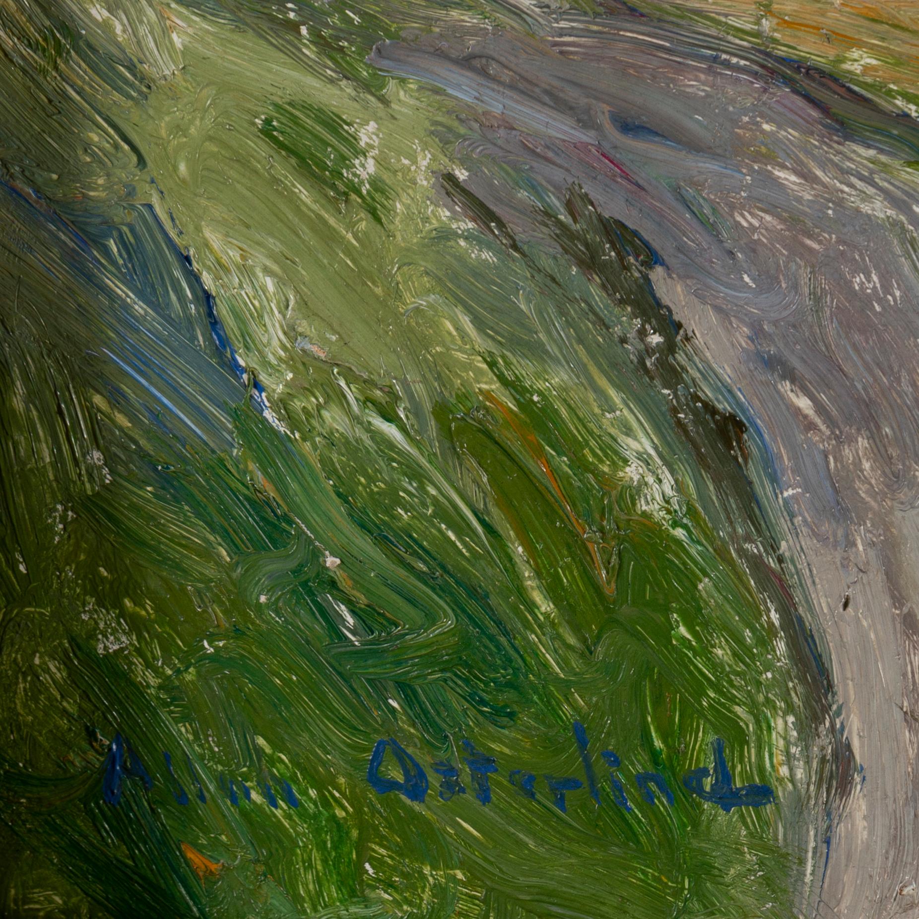 ALLAN ÖSTERLIND, oil on panel, signed Allan Österlind.
