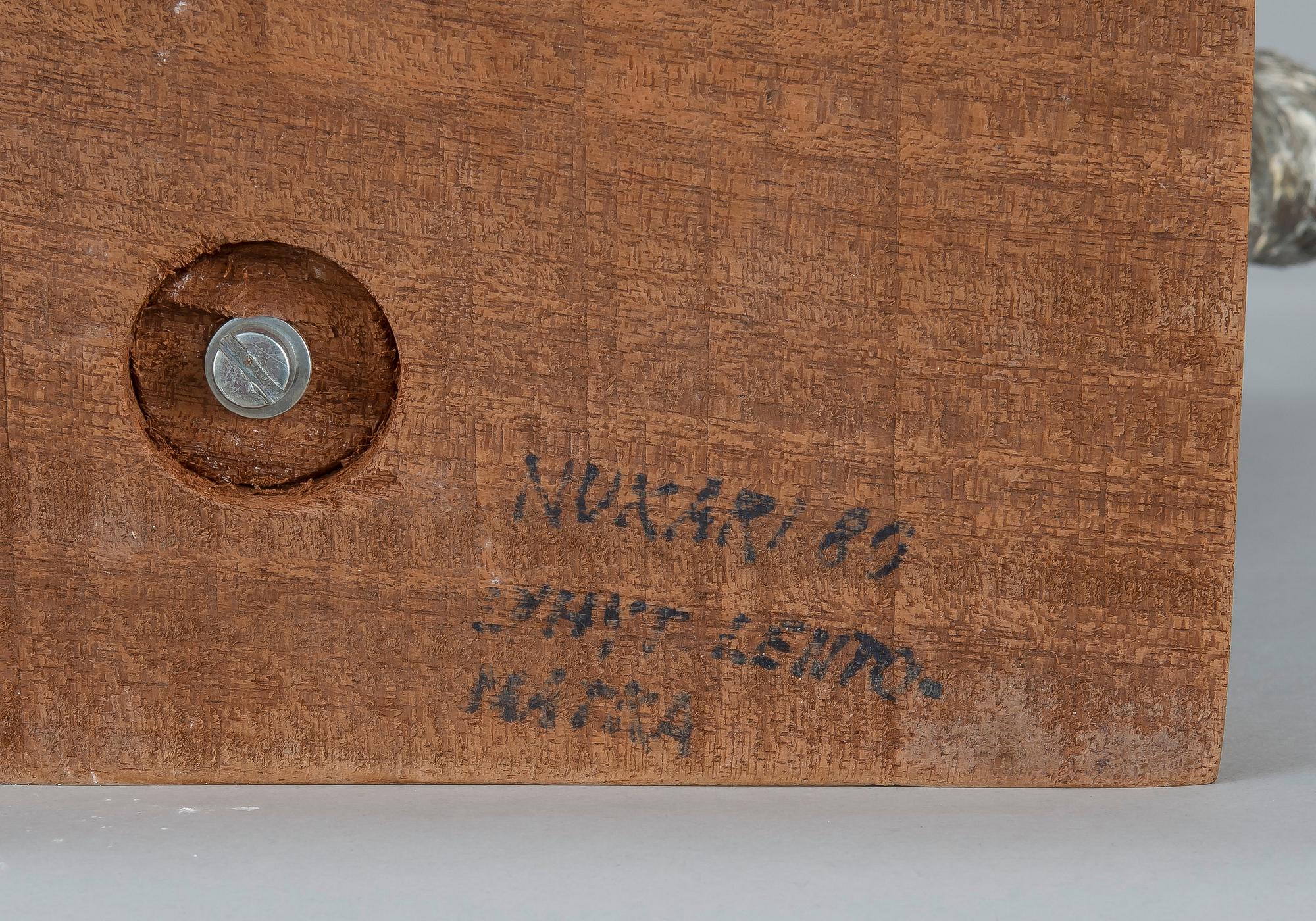 PIRKKO NUKARI, brons, signerad och daterad -78.