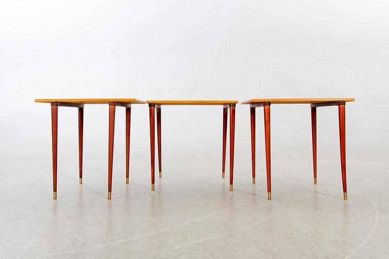 Satsbord, 3 delar, 1950-tal.