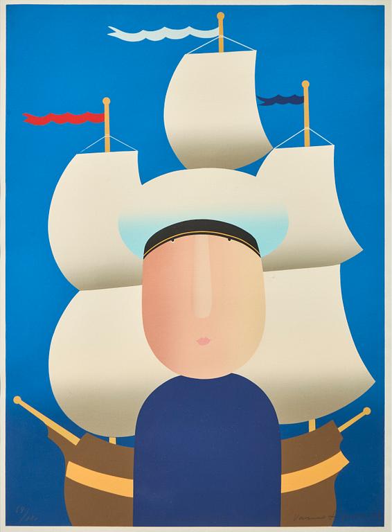 Vasko Lipovac, Komposition med fartyg och sjöman.