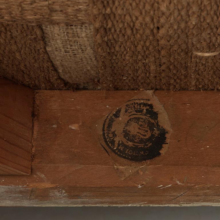 STOLAR, 10 st, Sengustavianska stockholmsarbeten omkring år 1800.