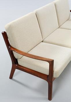 A sofa by Ole Wanscher for France & Son, third quarter of the 20th century.