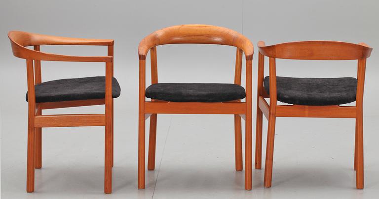 KARMSTOLAR, 4 st, variant av "Tokyo" Carl Axel Acking, omkring 1960.