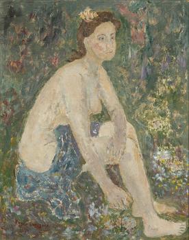 Birger Ljungquist,  "Modell på Ölandsäng".